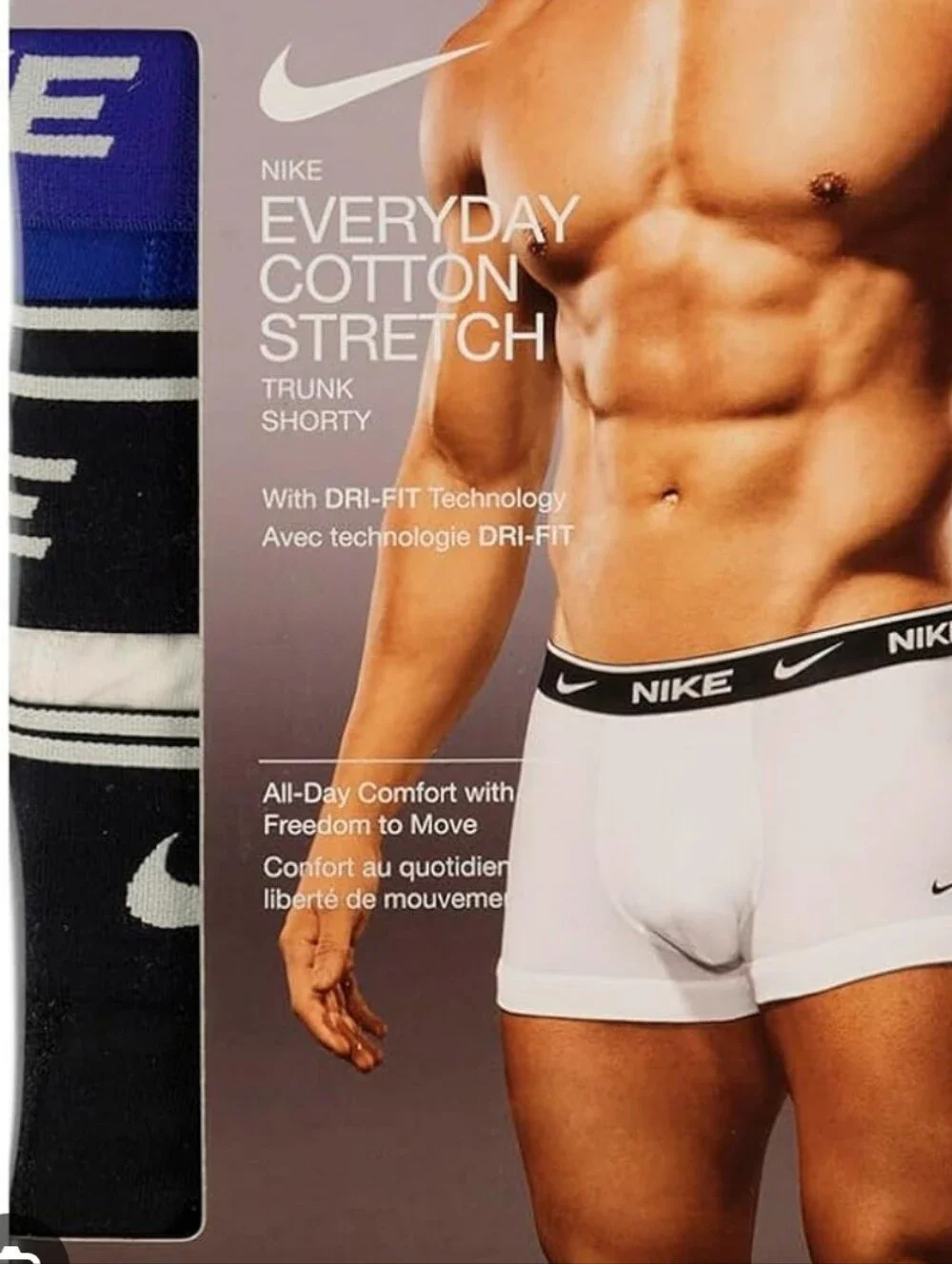 Nike Everyday Cotton Stretch Boxer Brief- 3-PK